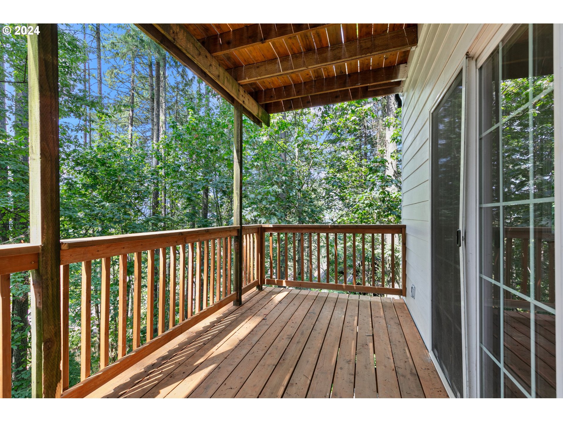 626 South 73rd Street Springfield, OR 97478 - Photo 26 of 46 a view of balcony with wooden floor