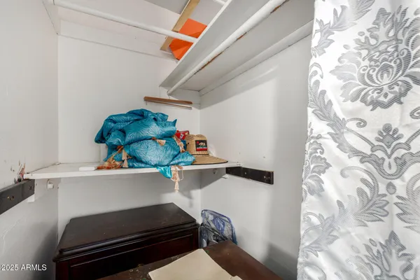 a room with toys and storage