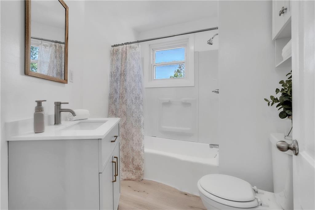 1229 McKee Road Crescent, PA 15046 - Photo 17 of 32 a bathroom with a sink toilet and shower