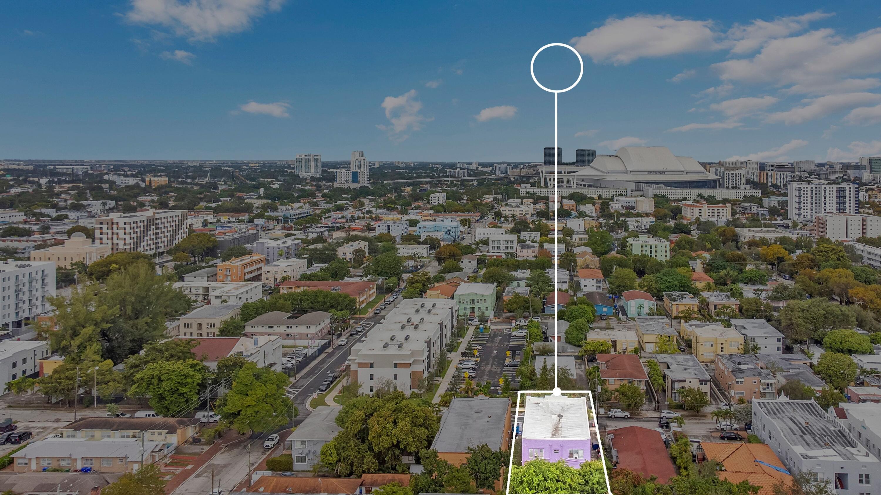 1554 Southwest 5th Street, Unit 5B Miami, FL 33135 - Photo 12 of 13 an aerial view of a city