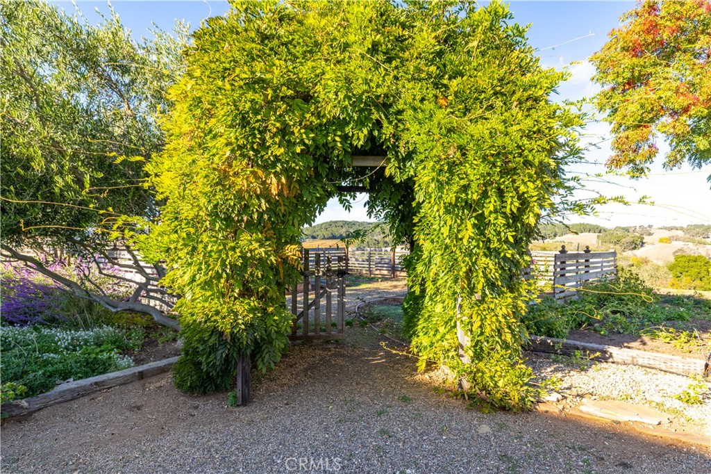 5415 Fairhills Road Paso Robles, CA 93446 - Photo 66 of 73 Enclosed vegetable garden with raised beds.