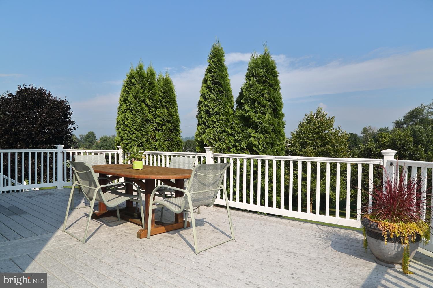 1332 Amosite Road Bainbridge, PA 17502 - Photo 27 of 30 Elevated rear deck off upper family room