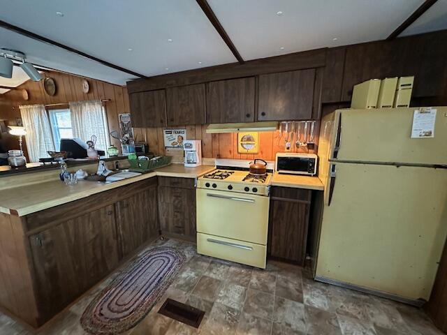 134 Maple Drive Cresco, PA 18326 - Photo 7 of 13 a kitchen with a sink appliances and cabinets