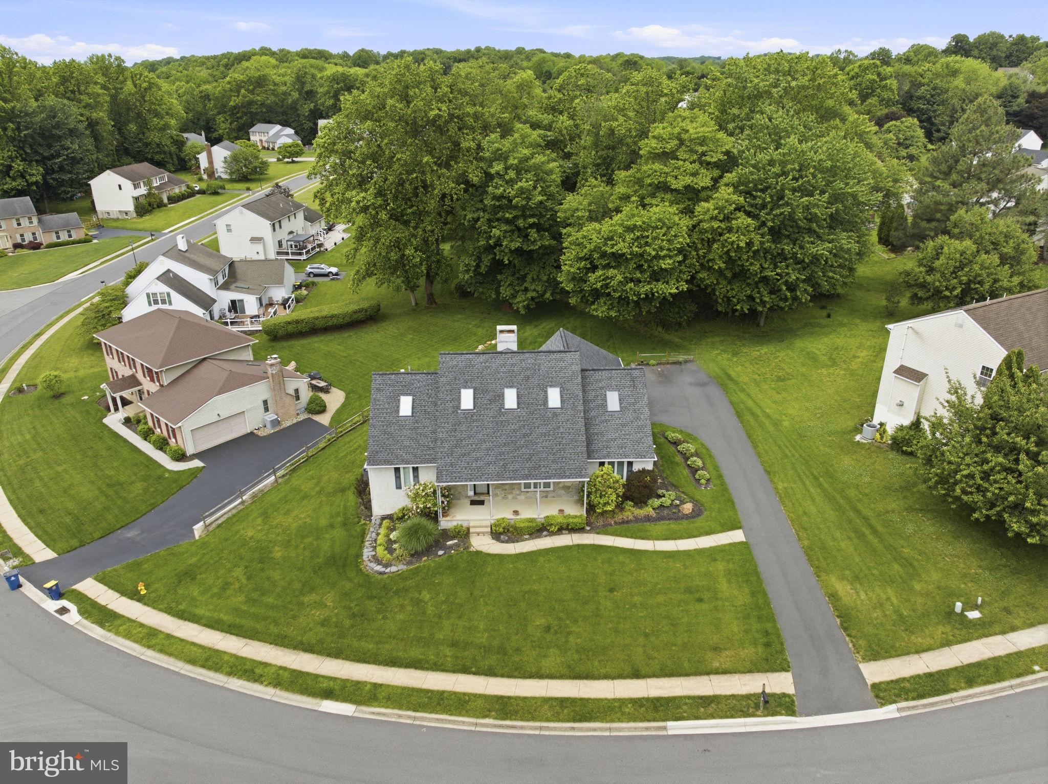 736 Letitia Drive Hockessin, DE 19707 - Photo 83 of 92 Front drone