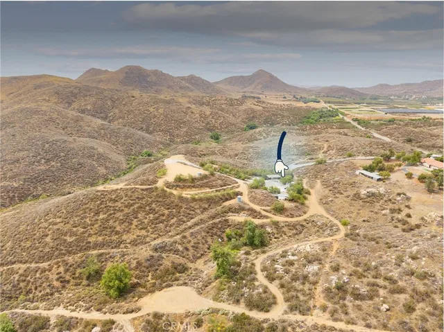 a view of an ocean and beach