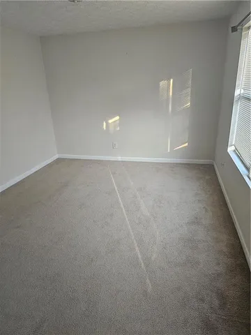 a view of a room with window