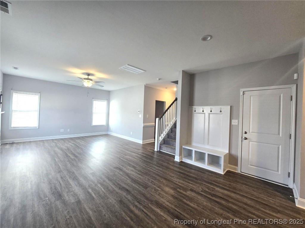604 Amusement Drive Hope Mills, NC 28348 - Photo 12 of 41 a view of entryway with wooden floor
