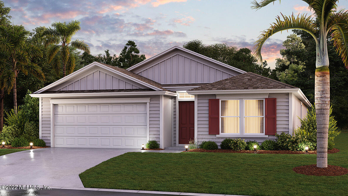 753 Morgans Treasure Road St. Augustine, FL 32084 - Photo 1 of 18 a front view of a house with a yard