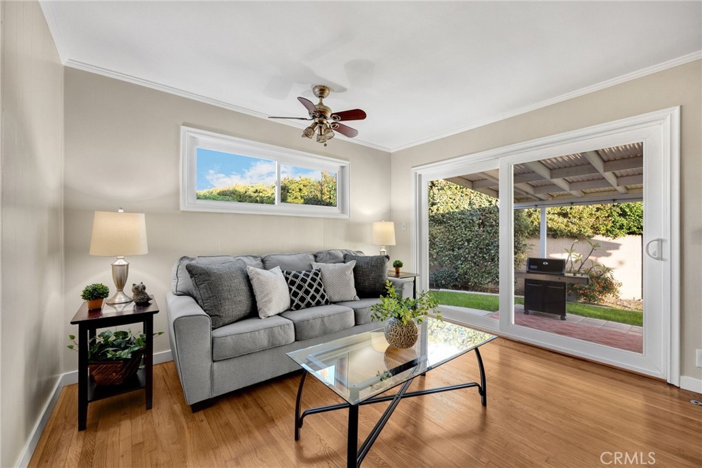 622 Linden Way Brea, CA 92821 - Photo 10 of 19 a living room with furniture and a large window