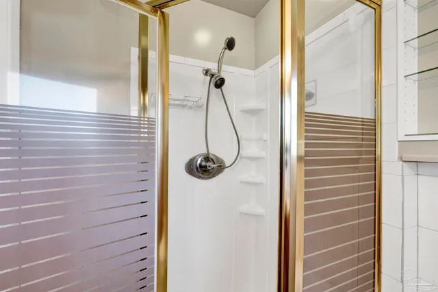 a view of a balcony with city view