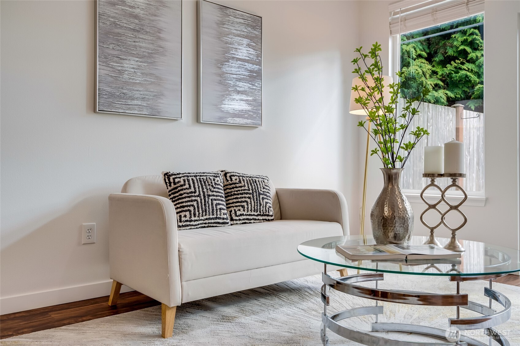 23908 Bothell Everett Highway, Unit C4 Bothell, WA 98021 - Photo 12 of 33 a living room with furniture and a potted plant