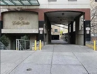 a front view of a house with shower