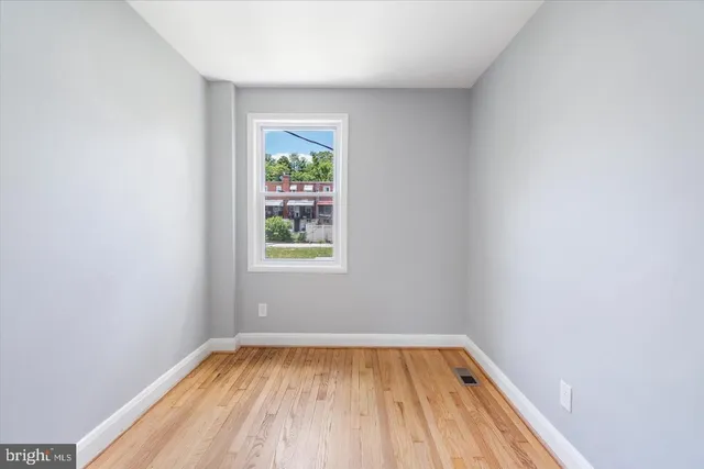 a view of a room with window