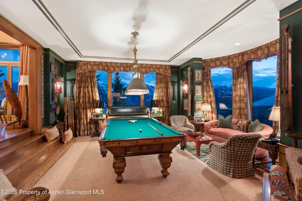 a room with furniture and window