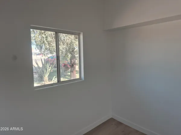 a small space with a window