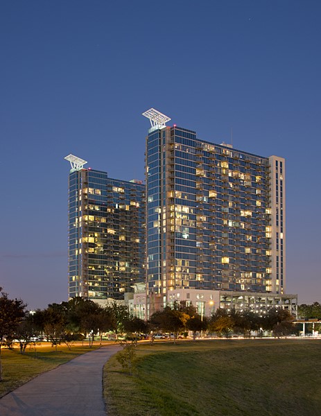 5925 Almeda Road, Unit 12308 Houston, TX 77004 - Photo 46 of 48 a city view with tall building