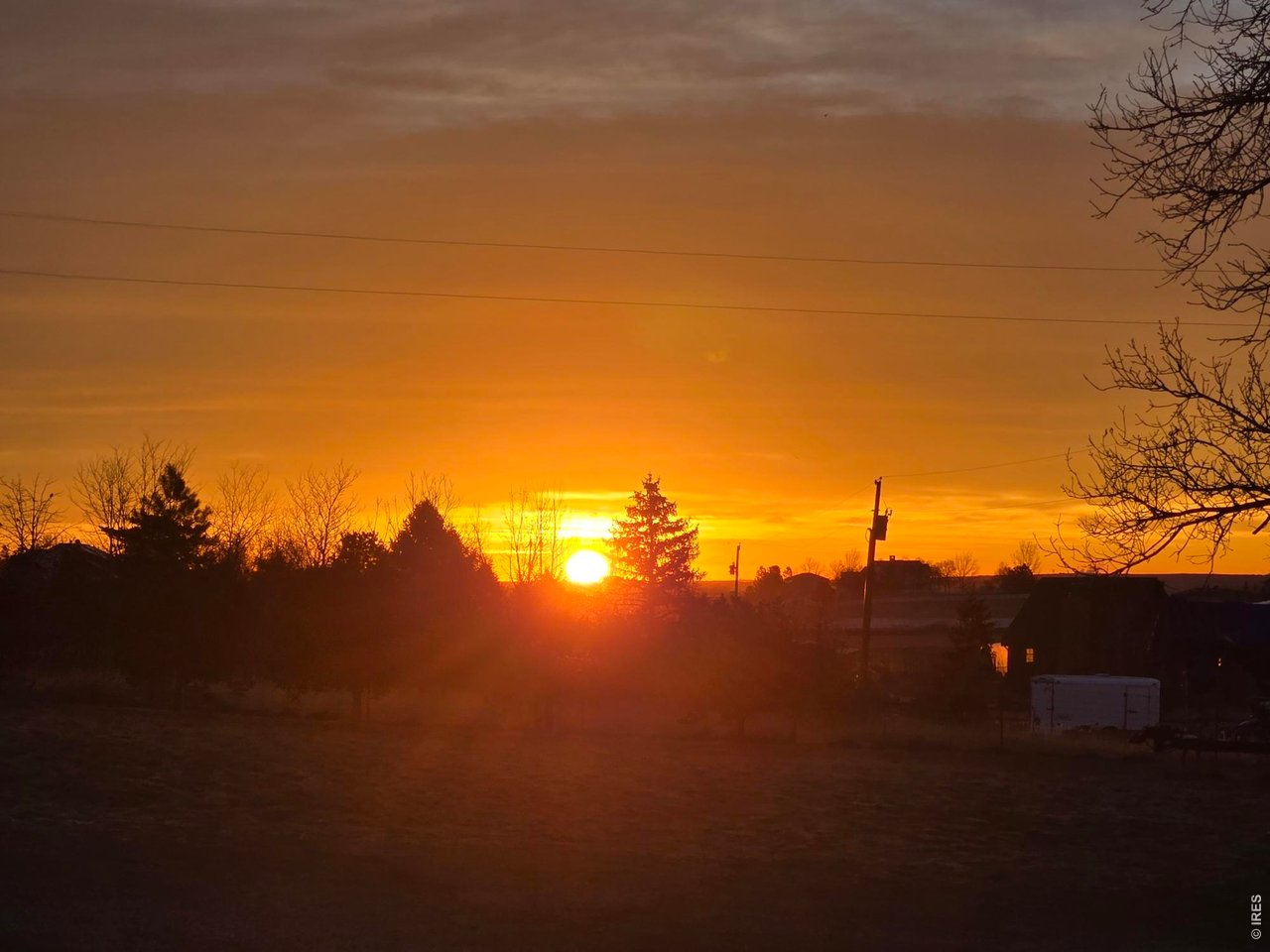 218 Bothun Road Berthoud, CO 80513 - Photo 30 of 35 Seller Provided Photo - This property has great sunrises and sunsets!