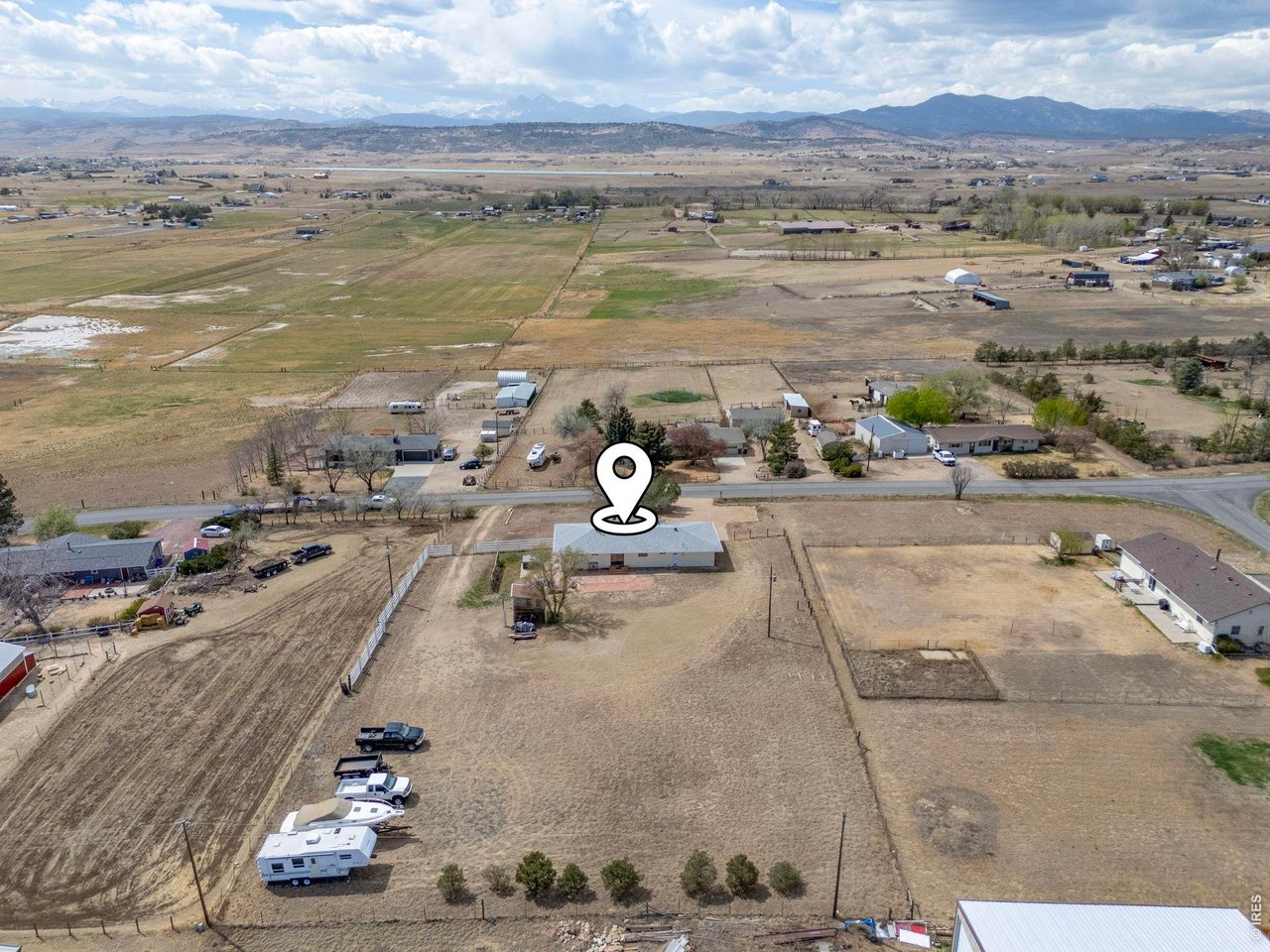 218 Bothun Road Berthoud, CO 80513 - Photo 3 of 35 Over an acre of usable land in a great rural setting.