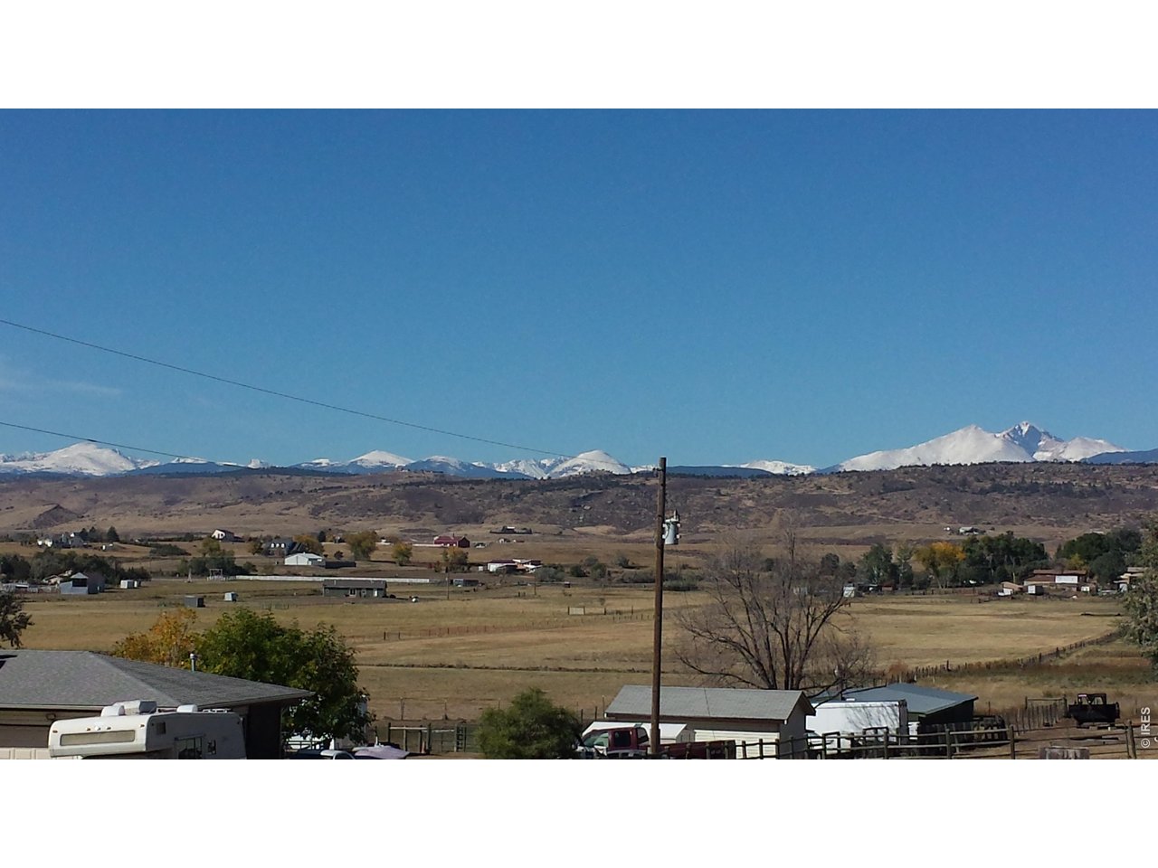 218 Bothun Road Berthoud, CO 80513 - Photo 33 of 35 Seller Provided Photo - This property has great views of the Front Range!