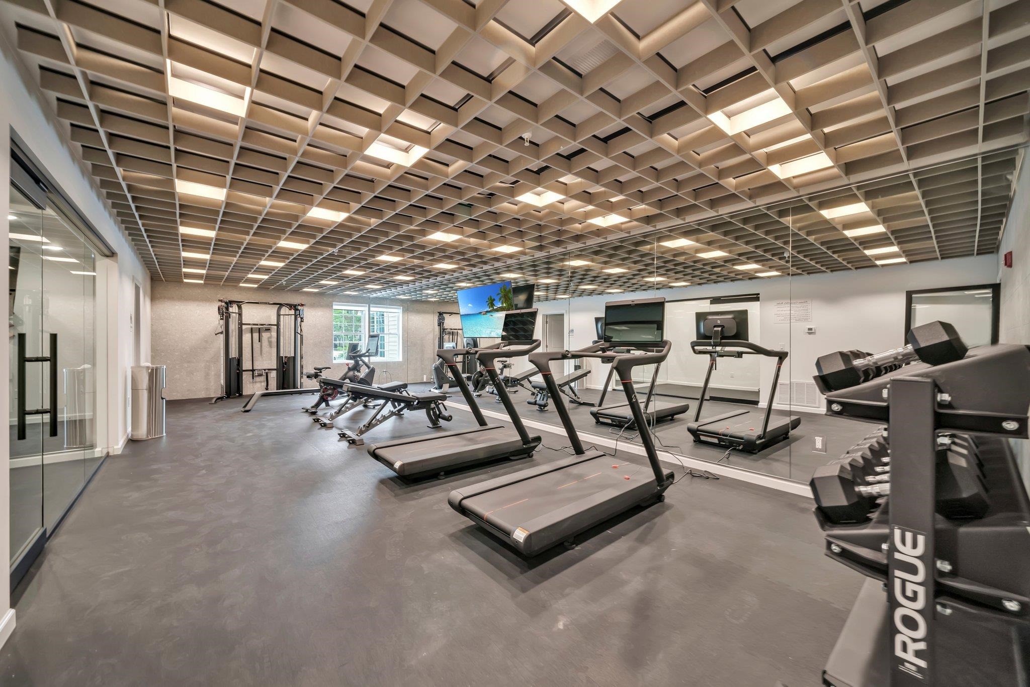 70 Ridgedale Avenue, Unit 103 Morristown, NJ 07960 - Photo 36 of 50 a view of a room with gym equipment