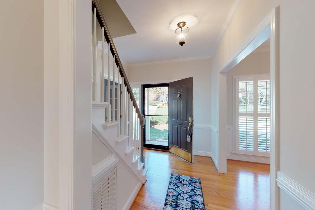 8601 Stanton Place Raleigh, NC 27615 - Photo 2 of 25 Welcome to this beautifully updated Wentworth Park home! Foyer