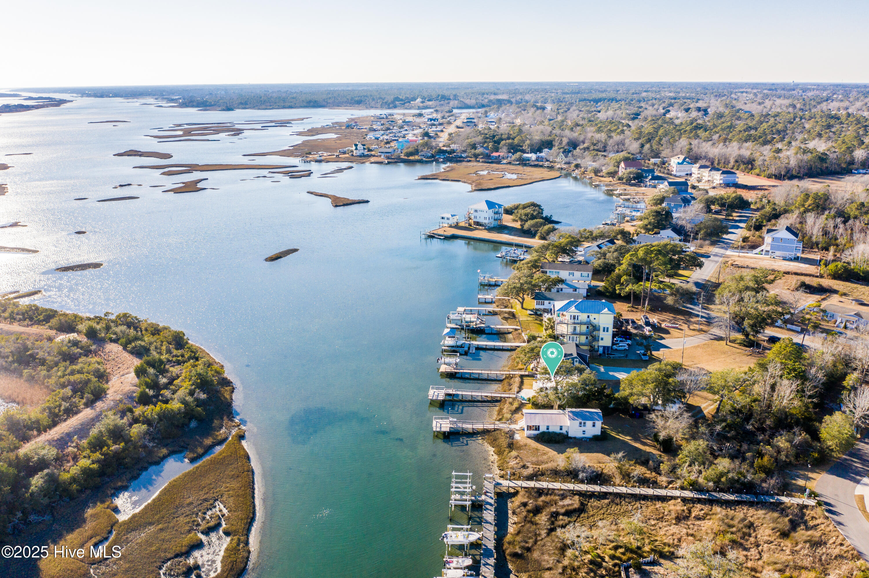 216 Little Kinston Road Surf City, NC 28445 - Photo 8 of 51 Drone 8