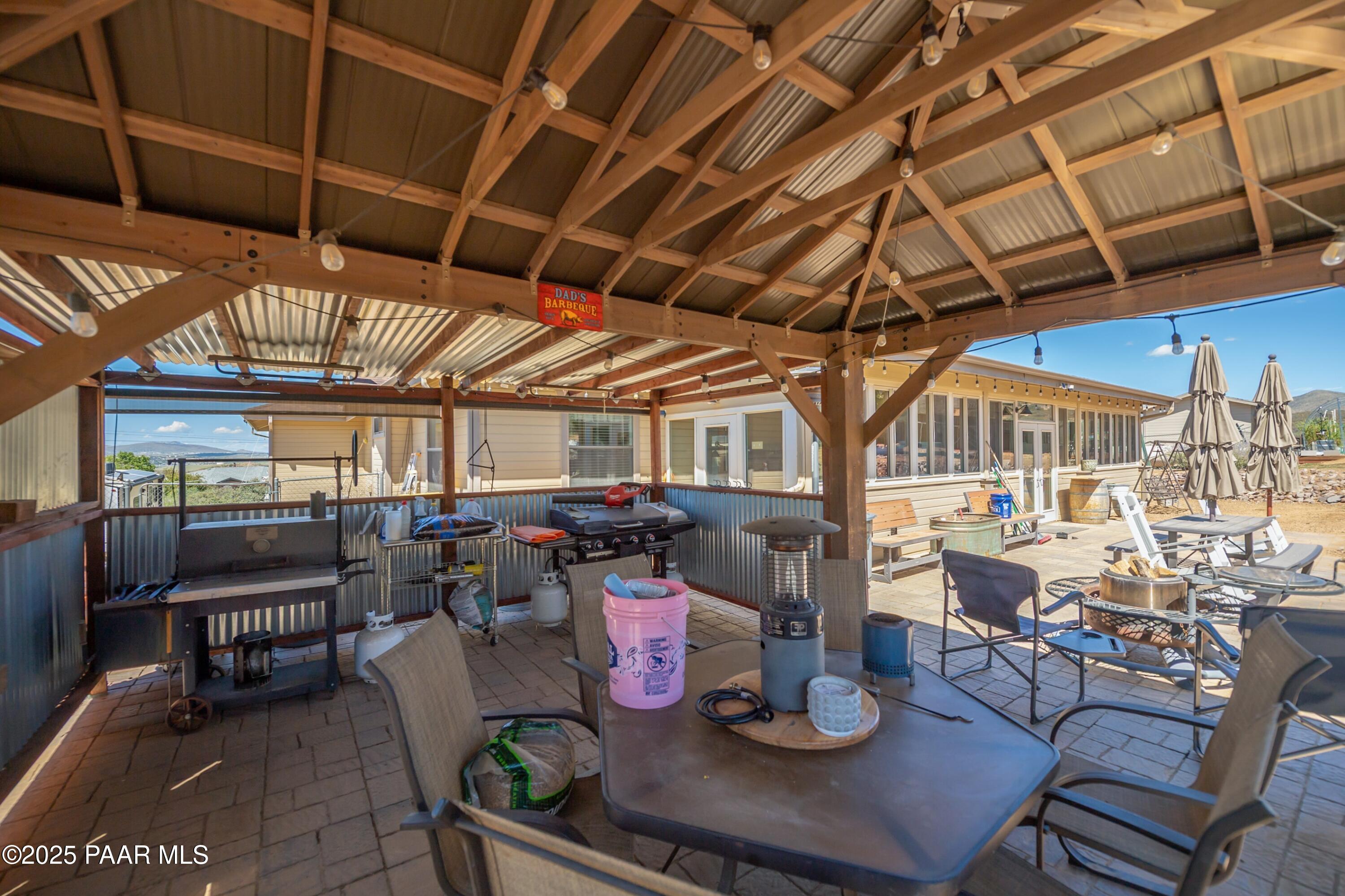 171 Enchanted Road Dewey, AZ 86327 - Photo 44 of 62 a outdoor space with lots of tables and chairs