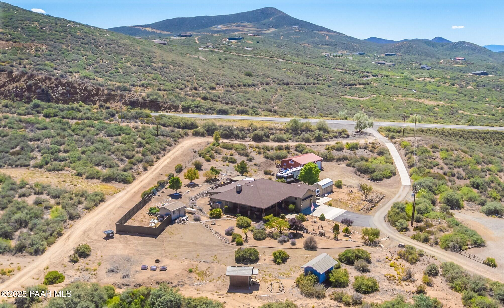 171 Enchanted Road Dewey, AZ 86327 - Photo 58 of 62 a view of city and mountain