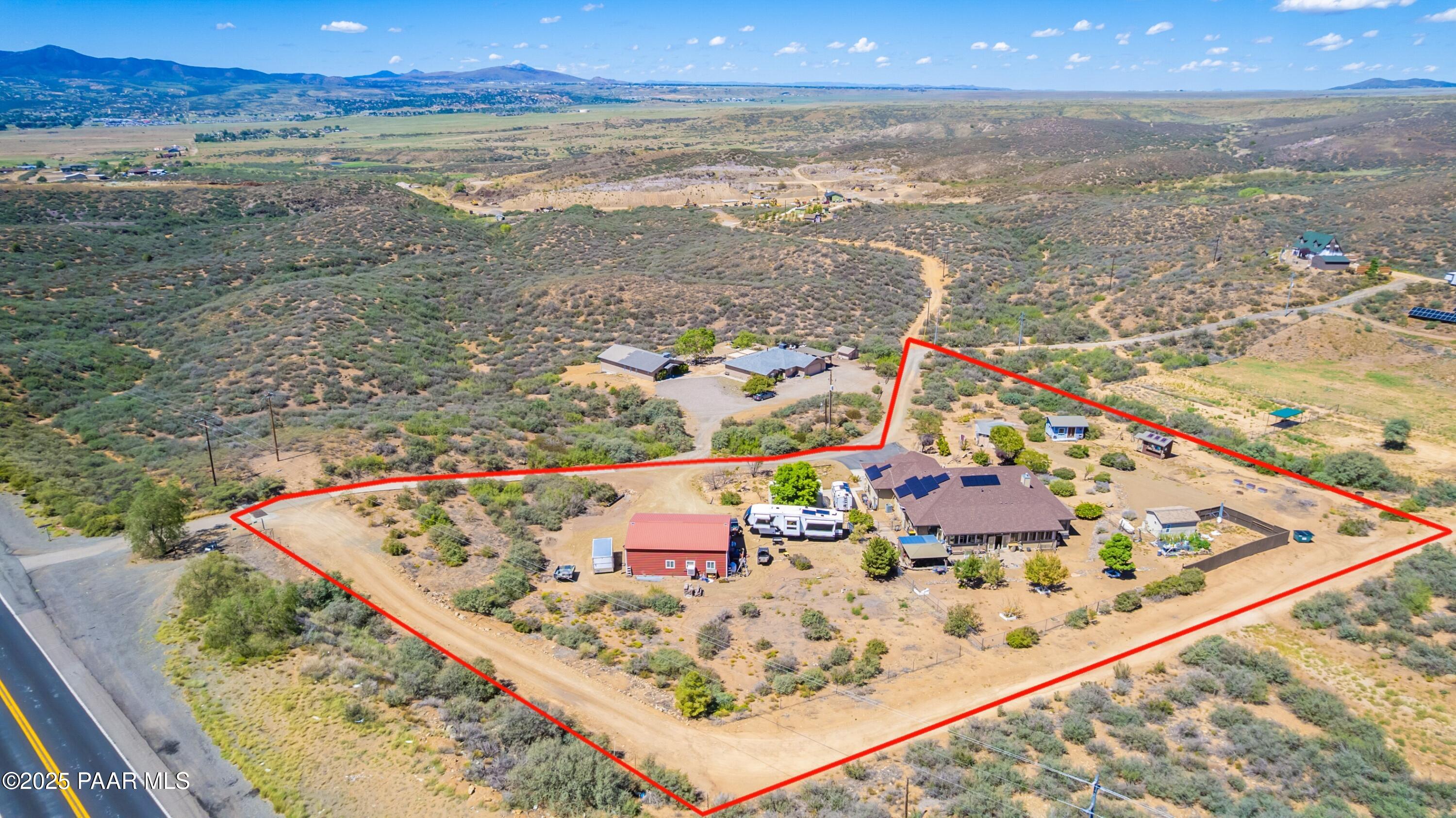 171 Enchanted Road Dewey, AZ 86327 - Photo 61 of 62 a view of a ocean from a balcony
