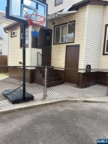 a bathroom with a sink and a shower
