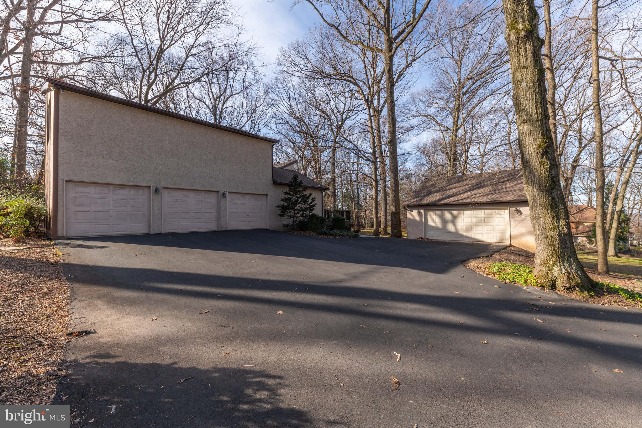 430 Dreshertown Road Fort Washington, PA 19034 - Photo 10 of 54 Side Exterior- Attached and Detached Garages