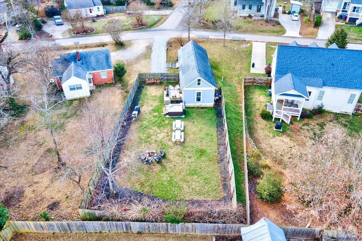 800 Hartford Road Raleigh, NC 27610 - Photo 24 of 28 a bird view of a house