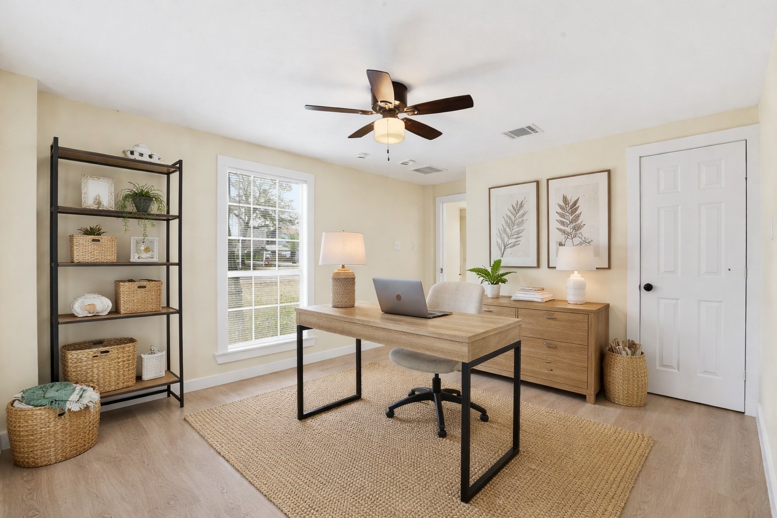 900 Cedar Road Clear Lake Shores, TX 77565 - Photo 30 of 37 Downstairs, there is an additional room which may be used as an office or a bedroom.