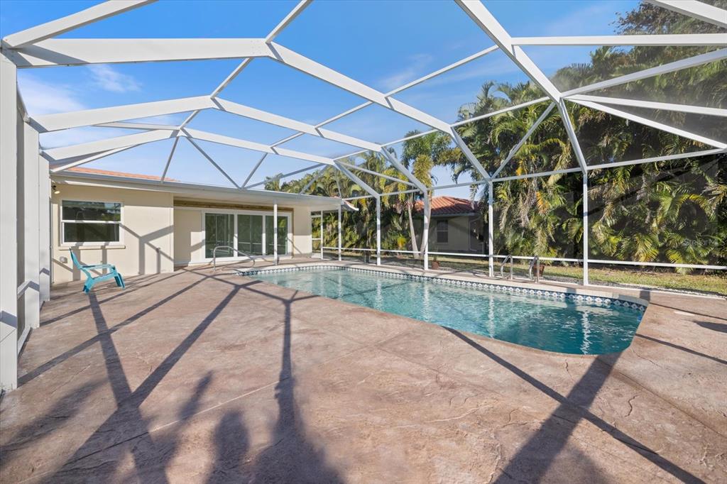 470 Leger Drive Nokomis, FL 34275 - Photo 39 of 51 a view of a backyard with a patio
