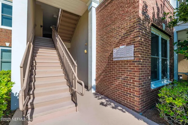 a view of a hallway with a elevator