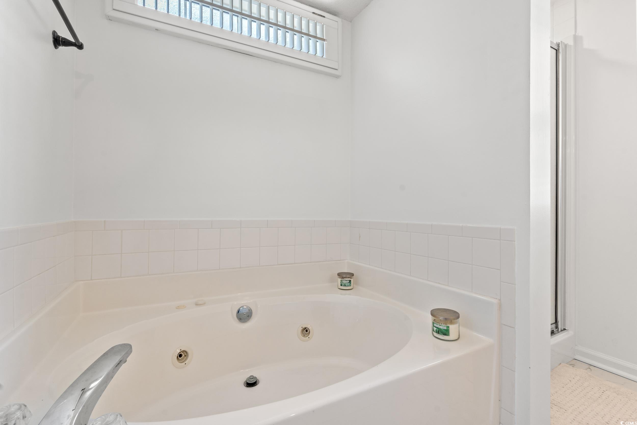 3056 Sweetpine Lane Conway, SC 29527 - Photo 27 of 36 Full bath featuring a tub with jets and a shower stall