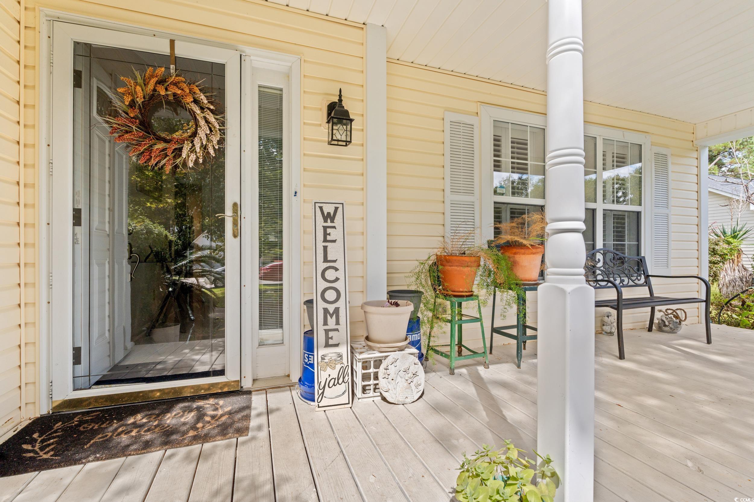3056 Sweetpine Lane Conway, SC 29527 - Photo 5 of 36 Entrance to property featuring covered porch