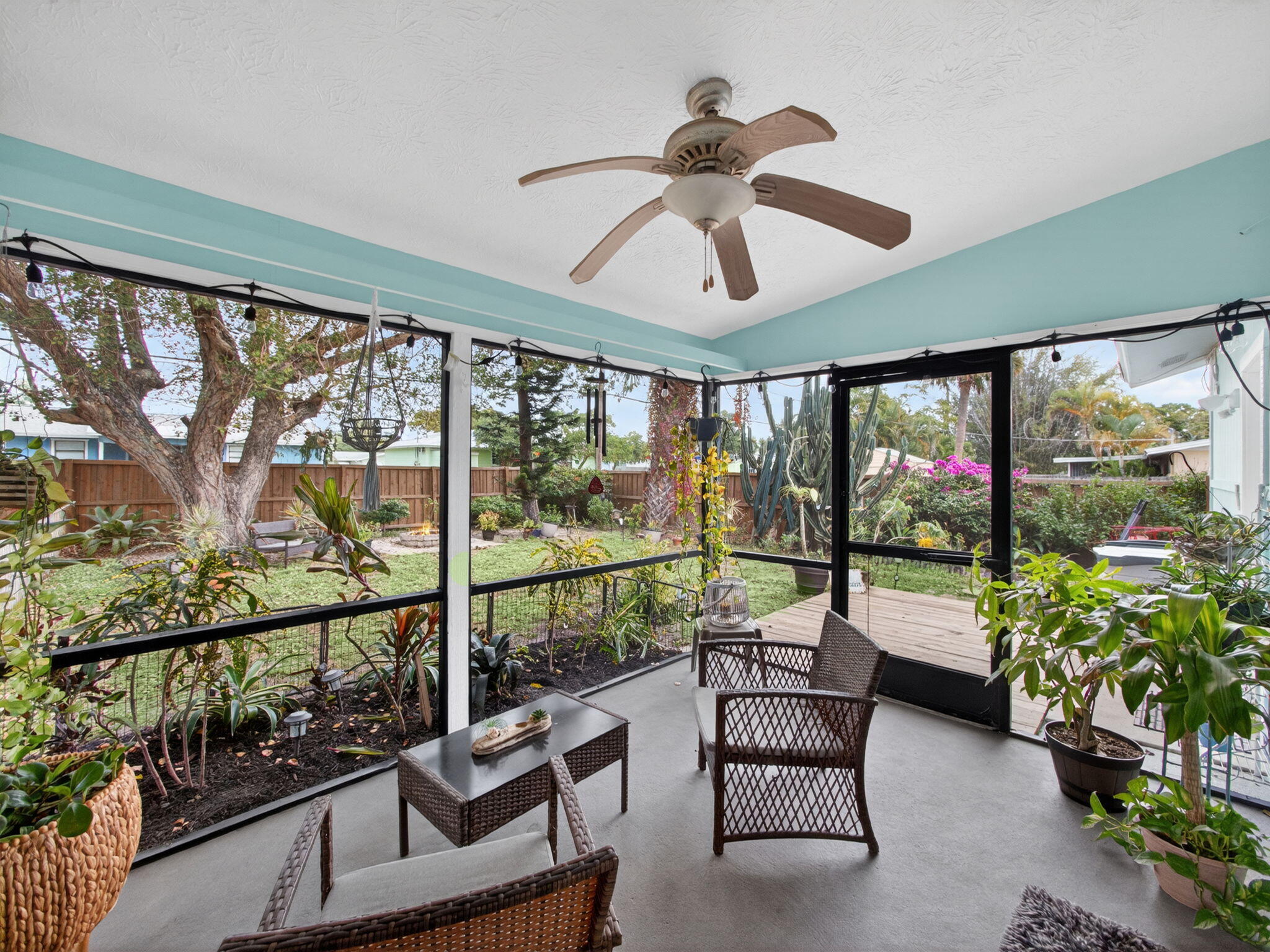 991 Northwest 15th Terrace Stuart, FL 34994 - Photo 17 of 24 a view of a dining room with furniture window and outside view