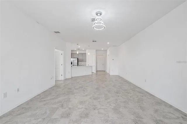 a view of empty room