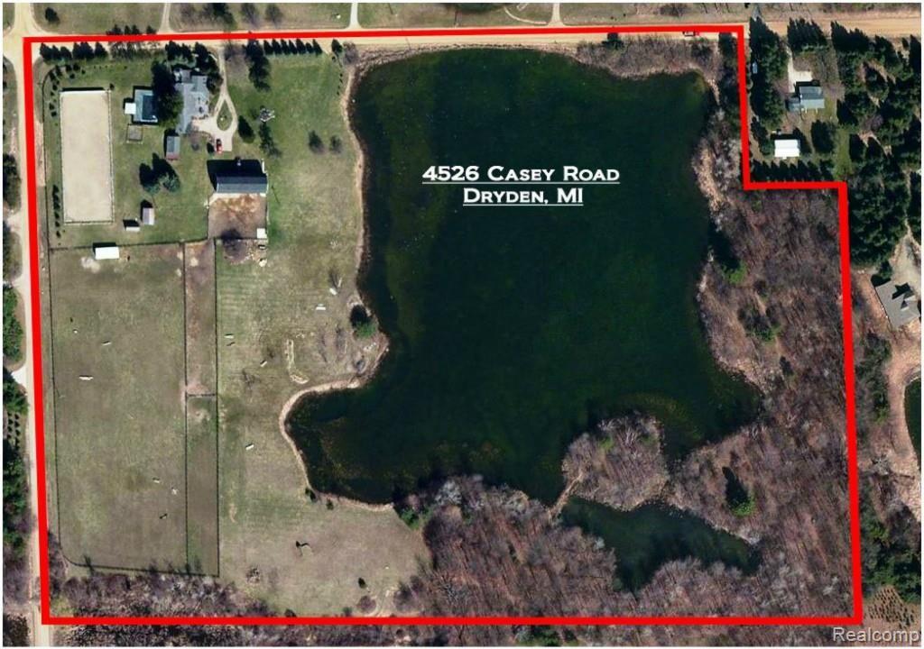 4526 Casey Road Dryden, MI 48428 - Photo 50 of 50 Casey Rd aerial.jpg
