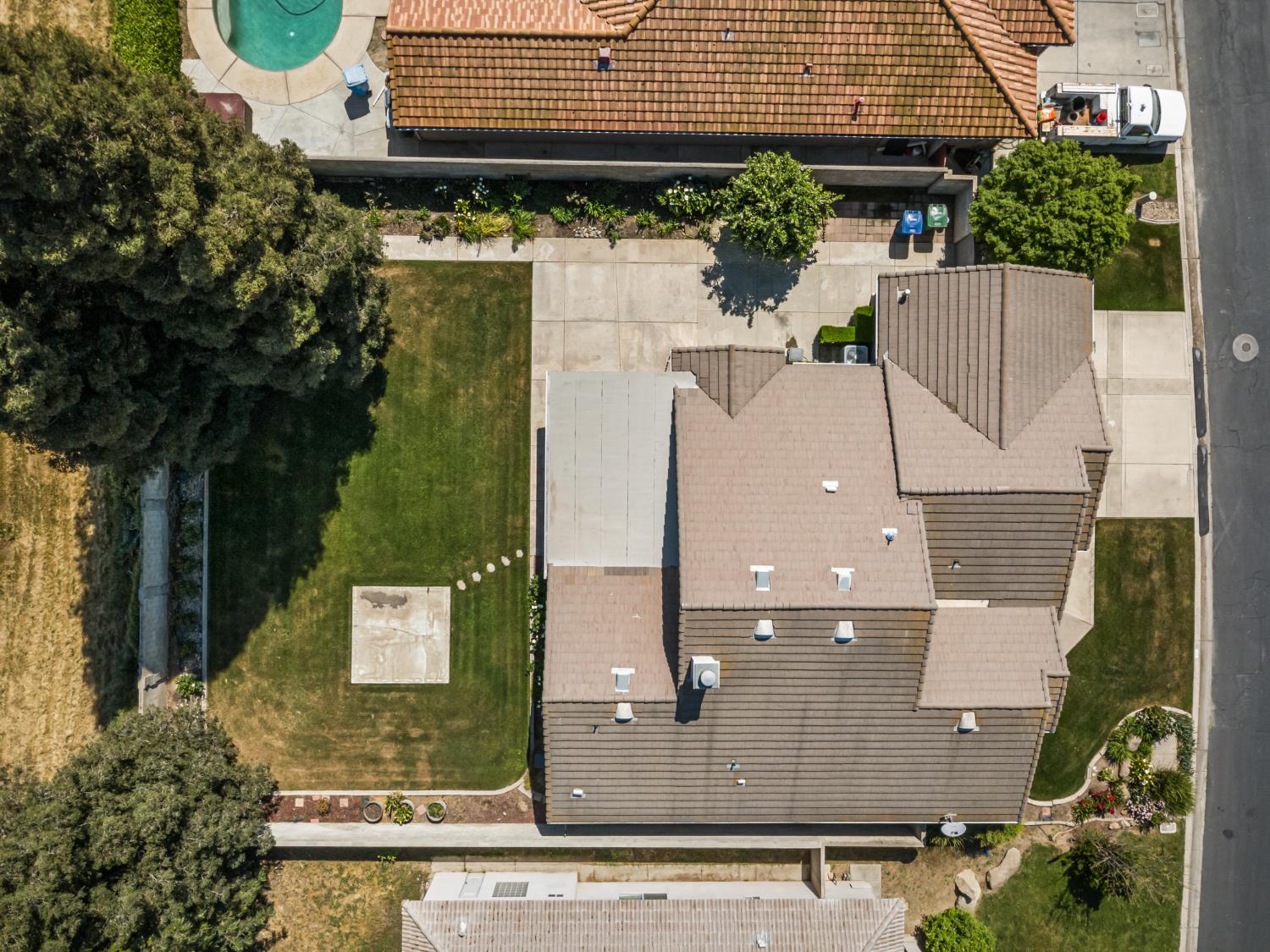 43 East Loop Madera, CA 93637 - Photo 44 of 49 an aerial view of a house with a yard