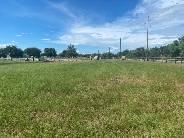 a view of a green field