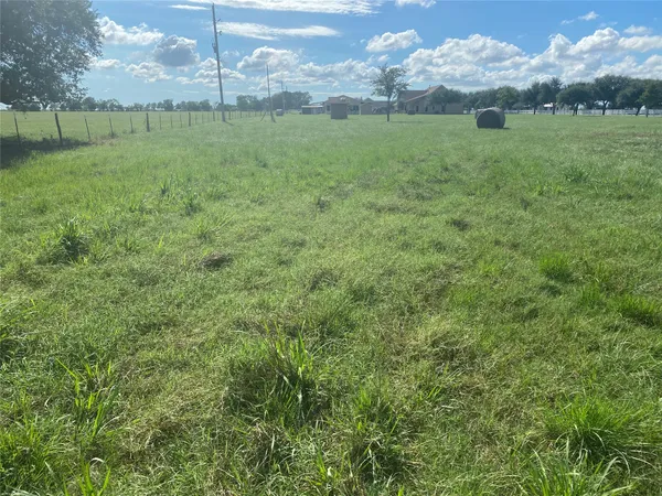 a view of a green field