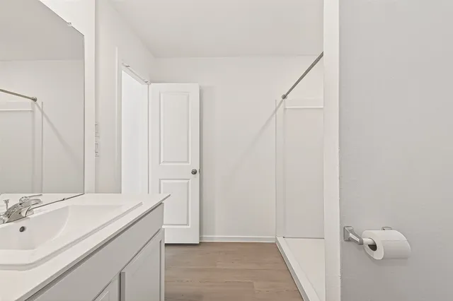 a house view with a backyard space