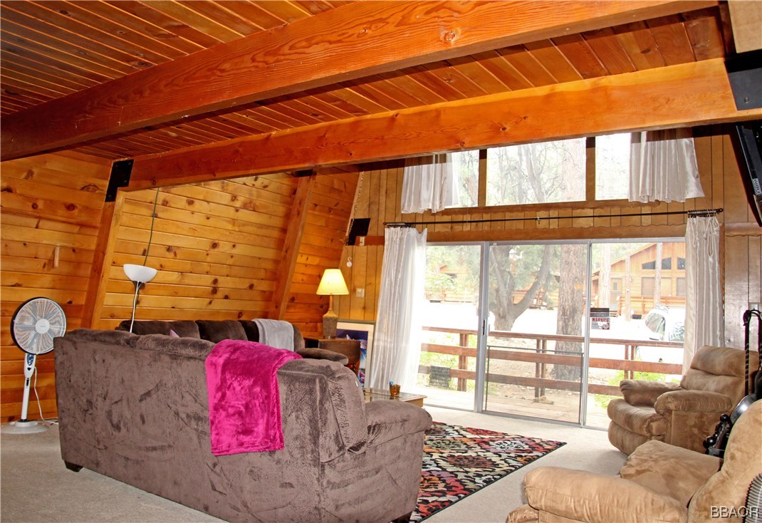 229 Pine Lane Sugarloaf, CA 92386 - Photo 3 of 24 a bedroom with furniture and a window