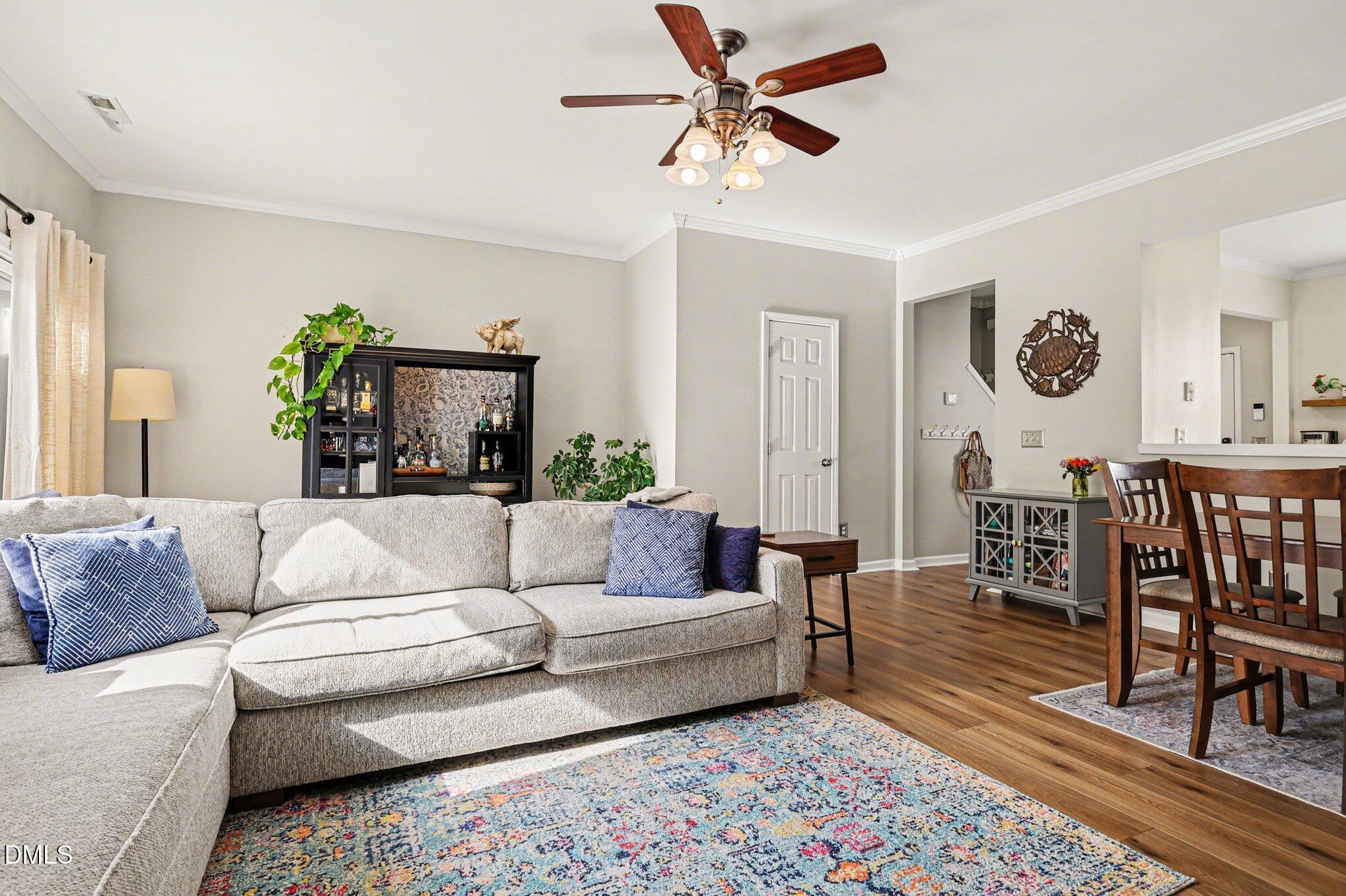 8211 Rhiannon Road Raleigh, NC 27613 - Photo 10 of 25 Living Room