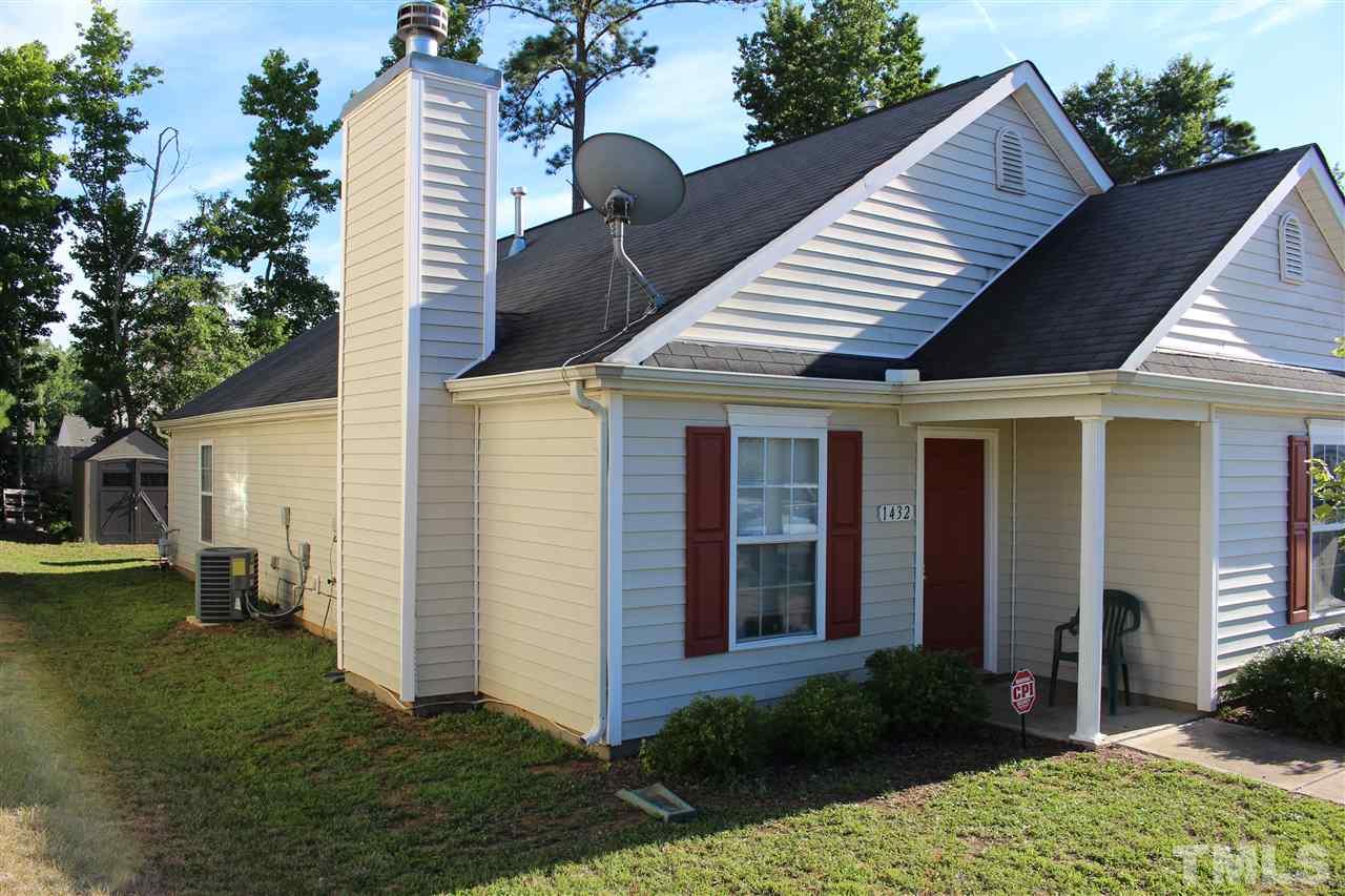 1432 Ricochet Drive Raleigh, NC 27610 - Photo 3 of 23 a view of a house with a yard