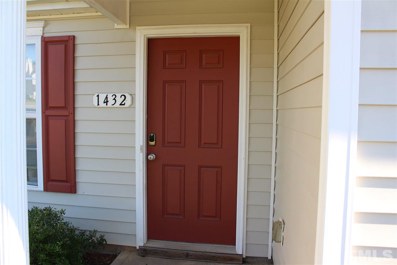 1432 Ricochet Drive Raleigh, NC 27610 - Photo 6 of 23 a view of front door