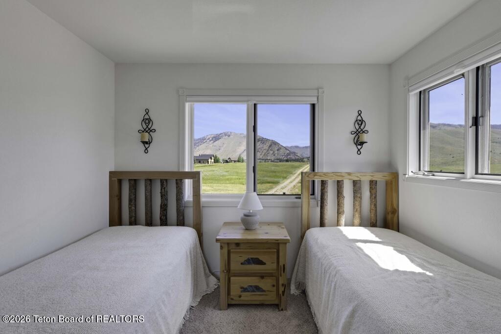 7585 South Squaw Creek Road Jackson, WY 83001 - Photo 23 of 26 Guest Bedroom 1