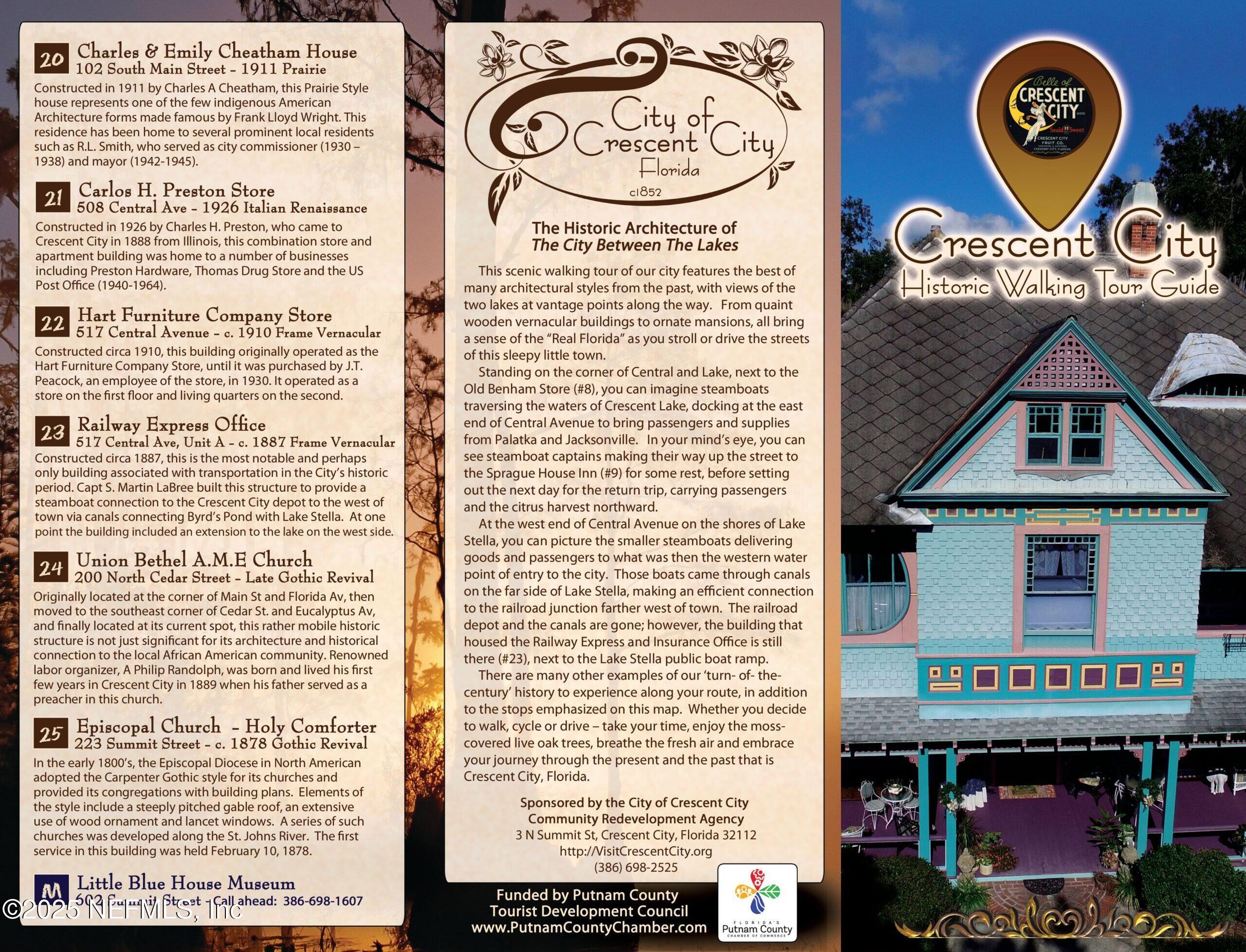 301 South Prospect Street Crescent City, FL 32112 - Photo 84 of 91 City of Crescent City Historic Walking T